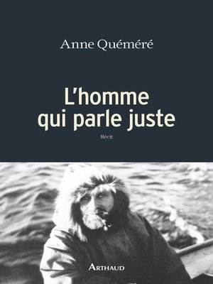 cover image of L'homme qui parle juste